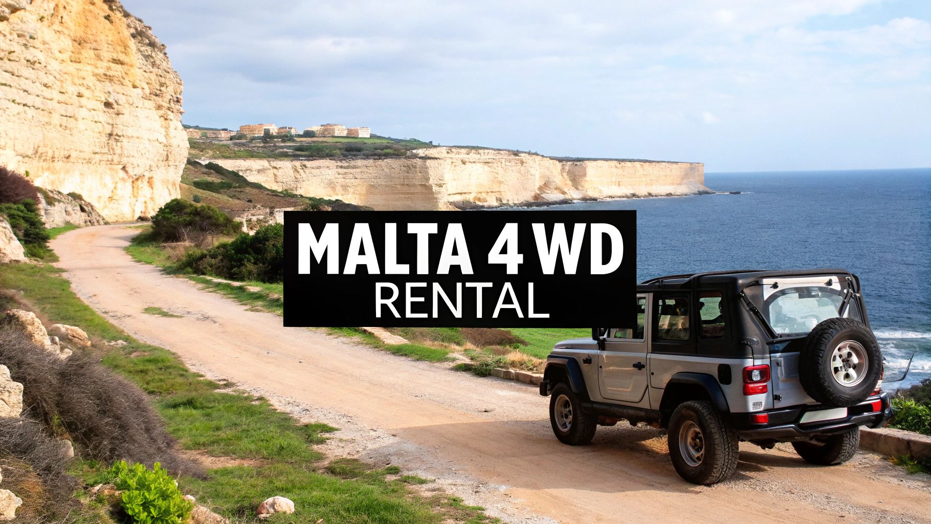 Malta Car Rental 4 Wheel Drive – Book with Debit Card